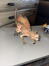 Schleich Spinosaurus Dinosaur Figure, Moving Jaw realistic, Jurassic Park 3