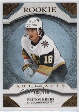 2020-21 Upper Deck Artifacts Rookies Copper 196/299 Peyton Krebs #175 q2l