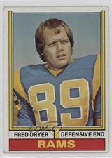 1974 Topps Fred Dryer #471 0d2s