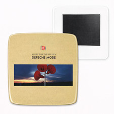 Magnet Frigo Fridge Cover LP album DEPECHE MODE Music for the masses