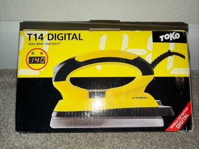 TOKO T14 1200W Digital Ski and Snowboard Wax Iron   Ergonomic Precision Waxin...