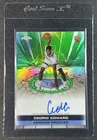 CEDRIC COWARD 2025-26 TOPPS CHROME AUTO ISSUE ROOKIE GREEN REFRACTOR RC 19/99