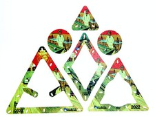 Accu-Rack Outsville Billiards Rack Template Set (Solo/9/10) - Night Cafe Design