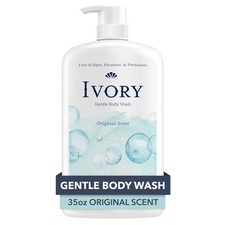 Ivory Body Wash, Mild and Gentle Original Scent, 35 fl oz