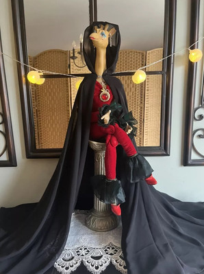 Katherine s Collection Wayne Kleski OOAK  Lady G the Oracle  Giraffe Doll