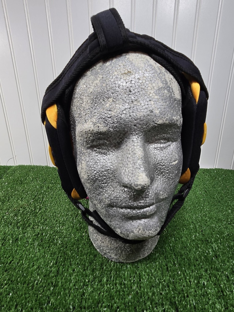 Adidas Wrestling Headgear Earguards Yellow Black Adult Size