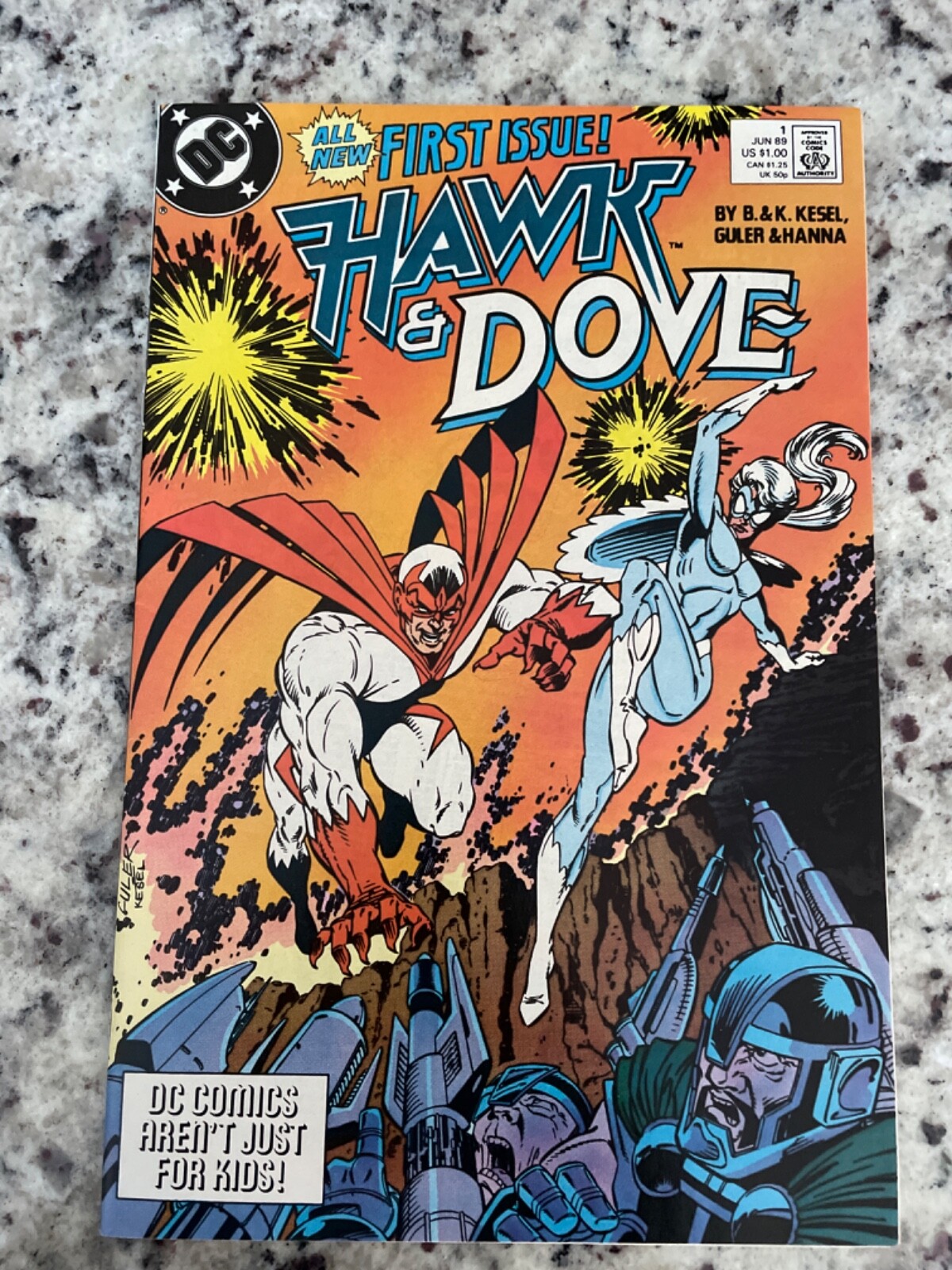Hawk & Dove #1 Vol 3 (DC, 1989) VF+