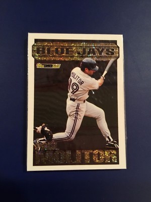 1995 Topps SEALED PACK Cyber Stats PAUL MOLITOR GOLD AS Myers.Montgomery RARE ! 