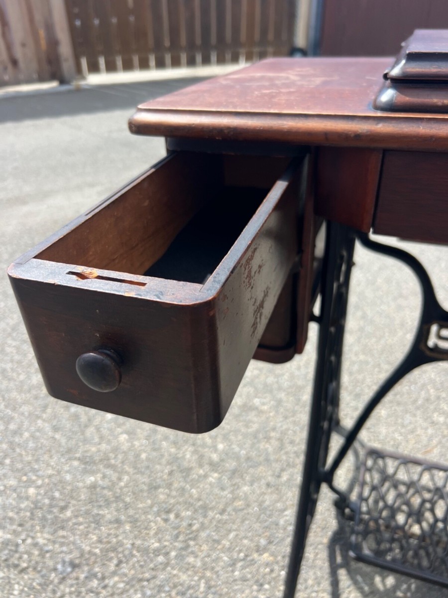 1924 singer sewing machine table | eBay