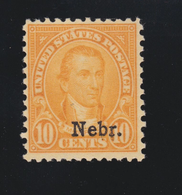 F/VF (Fine/Very Fine) Yellow Unused US Stamps (1901-1940) 10 Cent