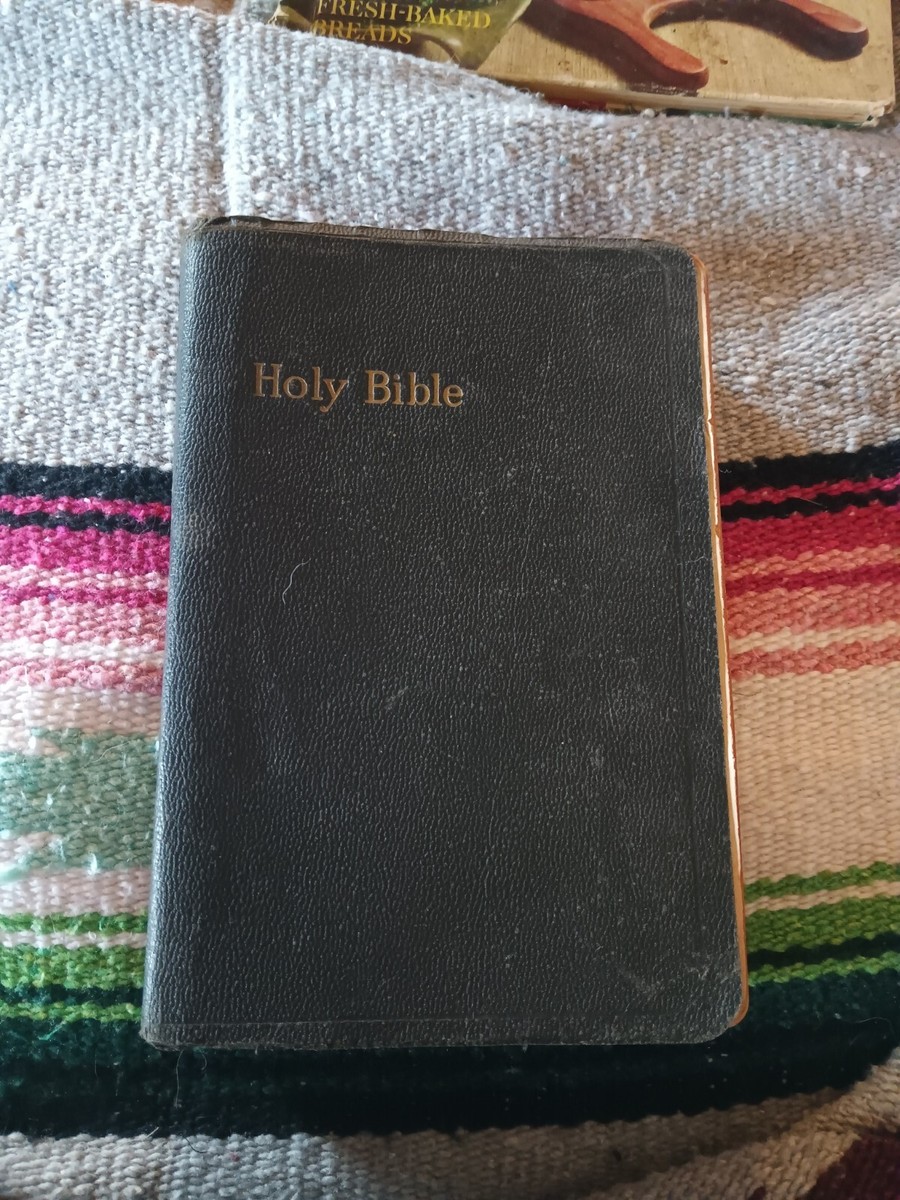 Vintage Holy Bible New King James Version Red Edge Pages | eBay