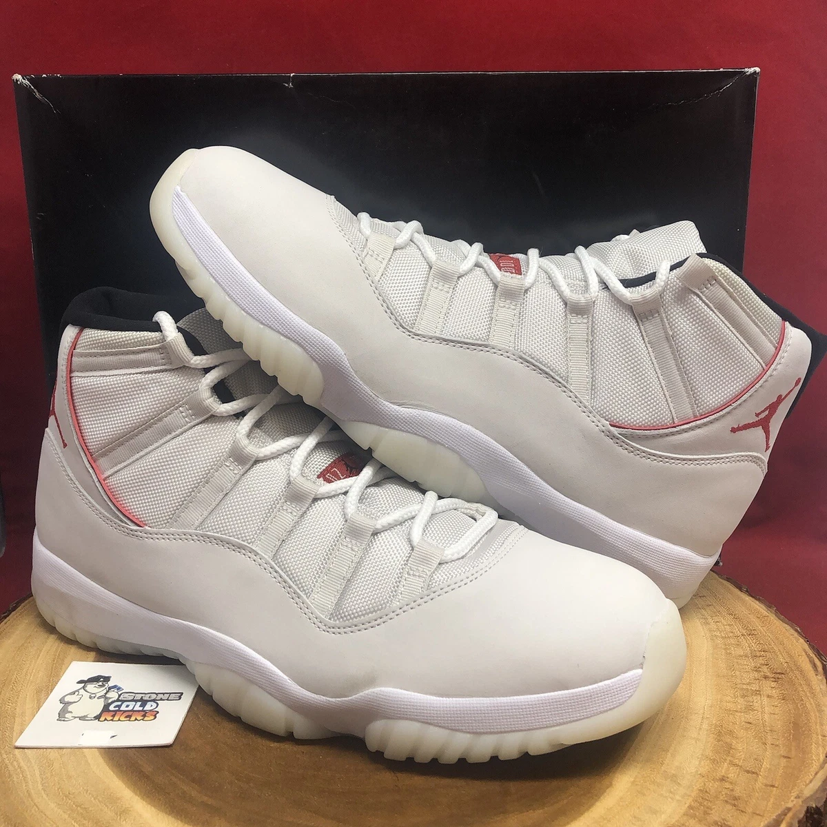 Jordan 11 platinum clearance tint size 14