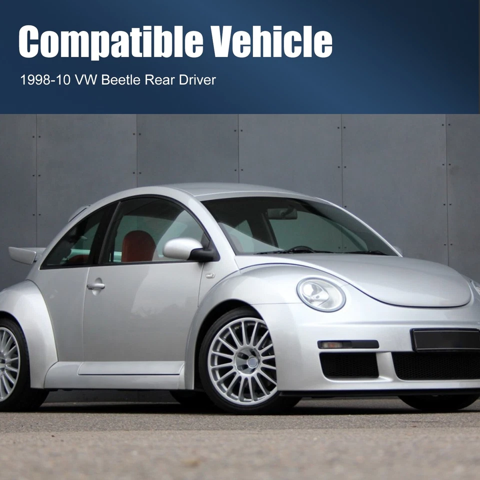 Rear Absorber Shocks Struts for 1998-2010 Volkswagen Beetle 1999-2006 Golf - Image 2 of 4