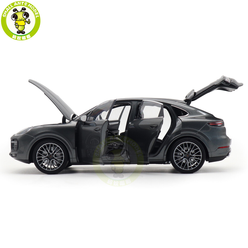 1/18 Porsche Cayenne Turbo Coupe 2019 Norev 187670 Grey Diecast