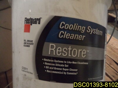 5 Gallon Pail: Fleetguard Cooling System Cleaner Restore - CC2611