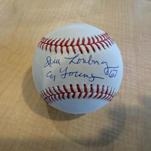 Jim Lonborg signierter Baseball JSA-zertifiziert - Bild 1 von 2