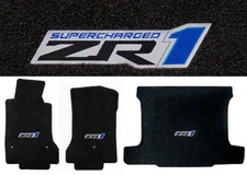 Lloyd Mats Velourtex C6 Corvette ZR1 Logo 3 P...