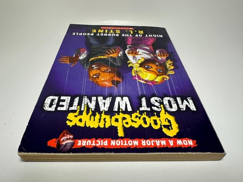 6th Print #8 Night of the Puppet People Goosebumps Most Wanted 2015 R.L. Stine - Picture 3 of 22