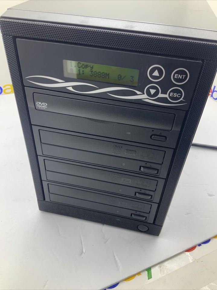 Spartan Edge 1-4 DVD CD +/-R Discs Copier D05-SSP Easy to Copy Record Duplicator - Image 2 of 4