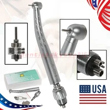 Dental High Speed Handpiece Large Head +4H Quick Coupler Coupling GD4 Rotor