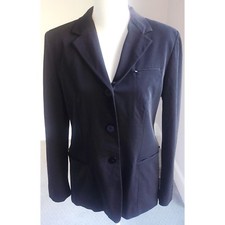 Womens Size 12 DKNY Black Classic Blazer Jacket NWOT