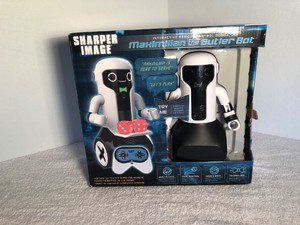 sharper image robot butler