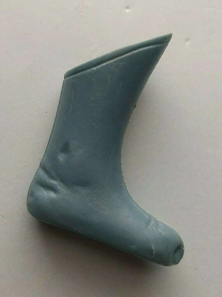 Vint 60's Ideal 12" Captain Action Figure * SINGLE TALL BLUE BOOT ONLY * as is - Image 2 of 4