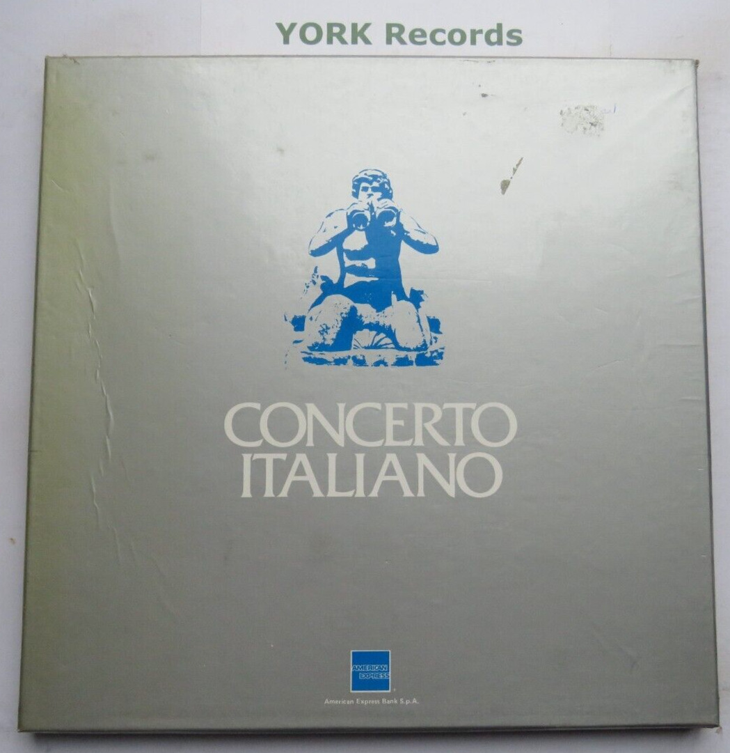 AEX 125(3) - CONCERTO ITALIANO - Various - Ex 3 LP Record Set American Express