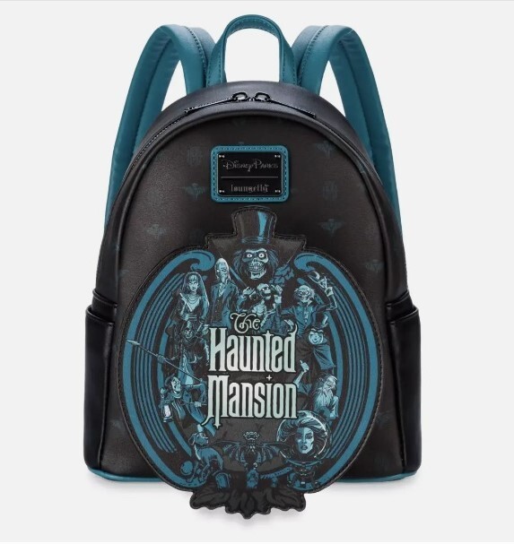 Disney Parks The Haunted Mansion Loungefly Backpack - Glow In The Dark New W Tag The Haunted Mansion Glow-in-the-Dark Loungefly Mini Backpack  main image 2