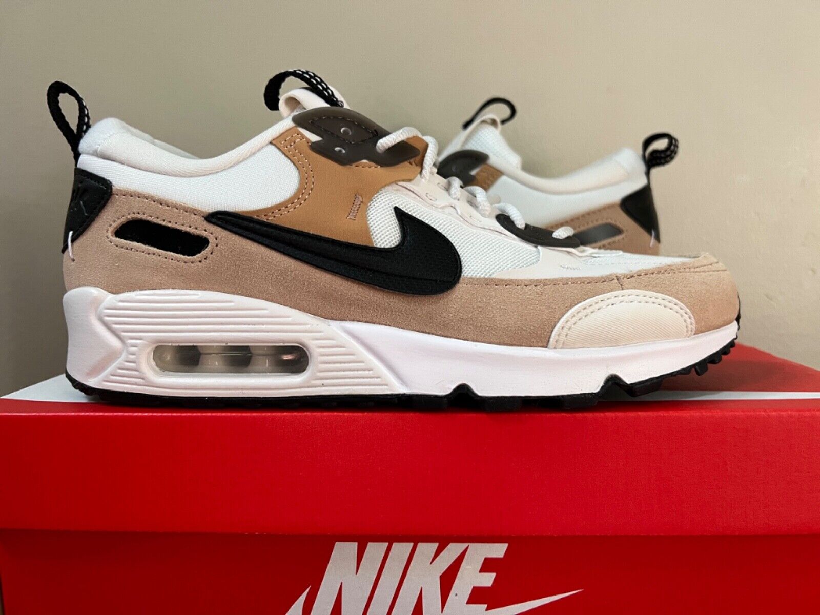 W Nike Air Max 90 Futura Tan Phantom Hemp Sanddrift DM9922-002