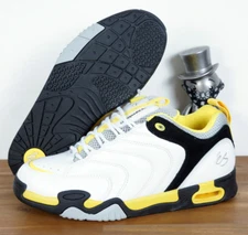 ÉS Es Skate Shoes Tribo X Vireo Black White Yellow Chomp On Kicks 9/42