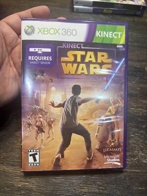 Kinect Star Wars 2012 Xbox 360 + Demo Disc Complete CIB