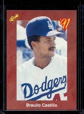 1991 Classic II Braulio Castillo #T85 - Los Angeles Dodgers - SET BREAK