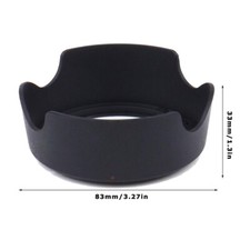 EW-63C Bayonet Mount Lens Hood Fits For Canon EF-S 18-55mm f/3.5-5.6 IS STM Lens