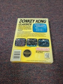 Donkey Kong Classics (Nintendo) NES (&iexcl;Completo en caja!) Probado y funciona bien!
