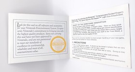 Hogan's Alley (Nintendo NES) Instruction Manual Booklet ONLY NO GAME NES-HA-USA