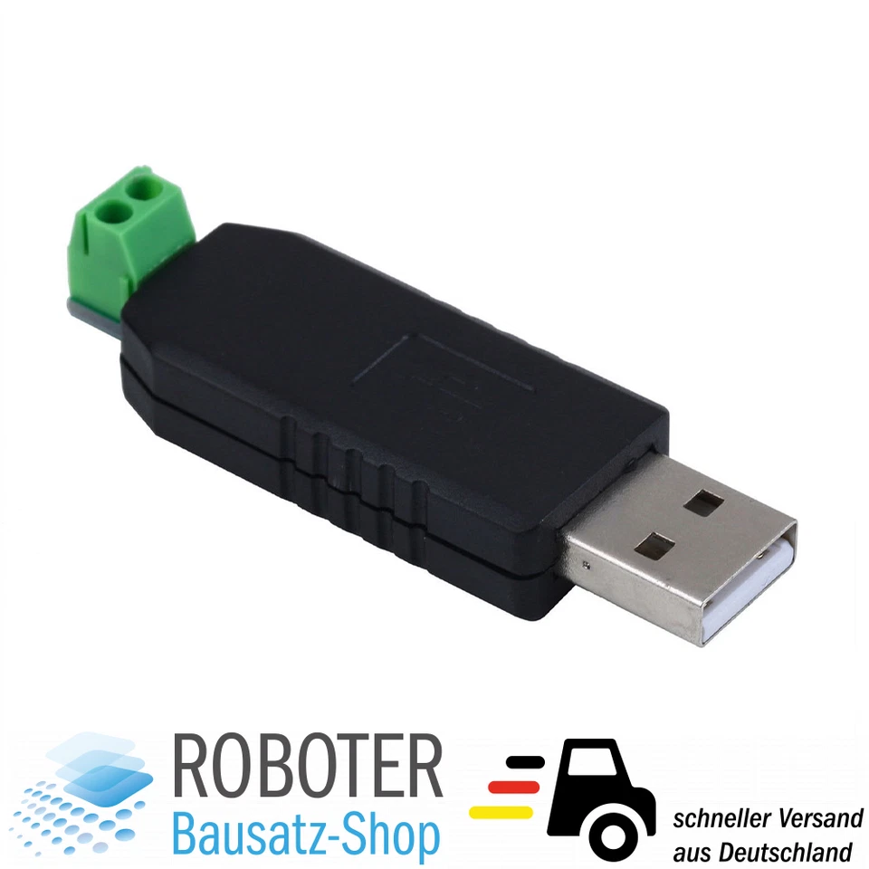 MAKERMIND USB - RS485 Converter Konverter Adapter Seriell PC / Mac / Linux / Raspberry Pi