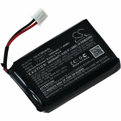 Akku für Satfinder Satlink WS-6912 7,4V 1000mAh/7,4Wh Li-Polymer Blau