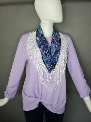 Notations Top With scarf size Petite Pm
