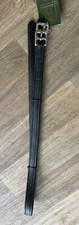 Cuir d'étrier noir enveloppé Smith Worthington - 1" par 48" Neuf