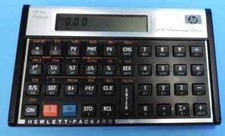 HEWLETT PACKARD HP12C PLATINUM CALCULATOR 25th Anniversary / WORKS, NEW BATTERY