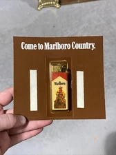 Vtg 1984 Scripto Marlboro Man On Horse Promo Advertising Lighter Phillip Morris