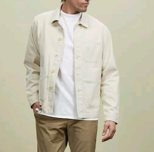 Mens Sz XL ORIGINAL BEN SHERMAN Birch Pocket Shirt Jacket BS12JK033 $119.00