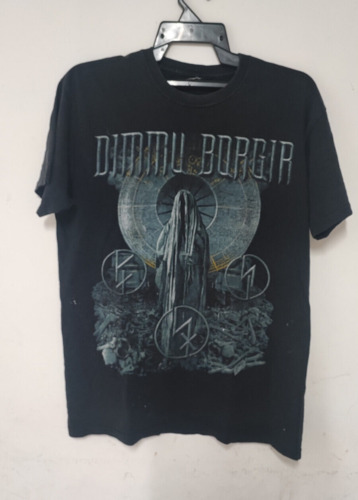 Very Rare Dimmu Borgir Eonian Shagrath Double-Sided T-Shirt Black Metal  Size 3XL