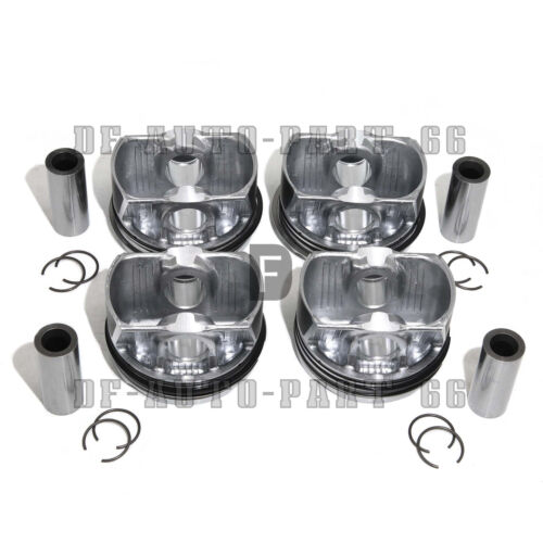 4x Pistons Rings Φ84mm/CR 10:1 For BMW 328i 428i X3 F30 F10 N20B20A 2.0T - Picture 4 of 6