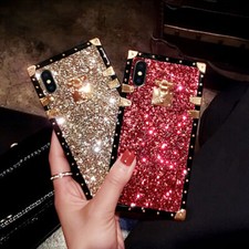 For Samsung S25 S24 S23 S22 S21Ultra S20 Luxury Bling Sparkle Glitter Case Cover