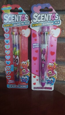 Scentos Scented Pens 10 Scented Colors Rainbow Pens Season 1 And 2022