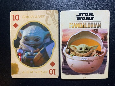 Swap Playing Card   STAR WARS   THE MANDALORIAN   Ten of Diamonds