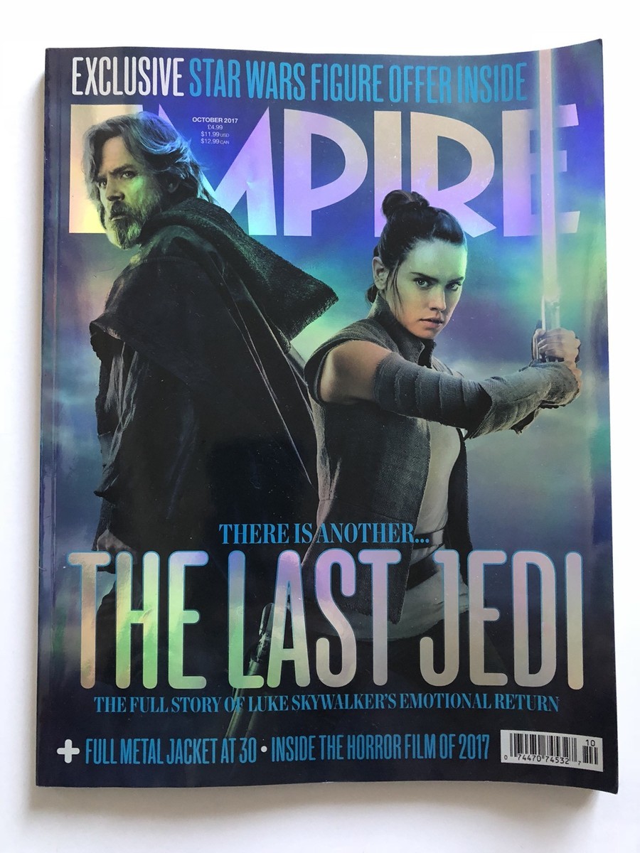 EMPIRE Magazine OCT 2017 ISSUE (THE LAST JEDI) No Address Label | eBay