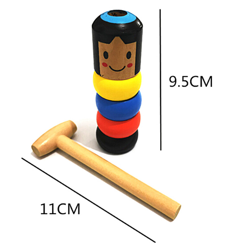 Indiamart Magic Pad Toy 1set Immortal Daruma Unbreakable Wooden